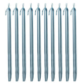 10 Stück Sturmhering 30 cm mit Haken V-Profil - Zelthering weiche feuchte Boden Zeltnagel Zeltpflock Erdspieß Camping Zubehör Outdoor Set
