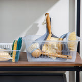 Körbchen Aufbewahrungskorb - 29x20x10 cm - Kunststoffkorb - Größe M - Organizer Ordnung - Aufbewahrung Bad Korb Kinderzimmer Haushalt