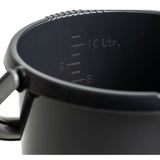 Eimer mit Ausguss und Henkel - 10 Liter - Putzeimer Haushalt Küche Bad Camping Kunststoff Eimer Haushaltseimer Wassereimer