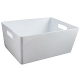 Ordnungsbox - DINA4 - 35x26x15cm - 11.5 Liter - Ordnungskorb - Schubladenorganizer Schublade - Organizerbox Ordnungssystem Kunststoff Aufbewahrung Bad Korb Schrank Schreibtisch