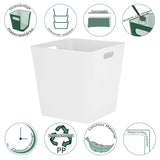 Ordnungsbox - 30x30x30 cm - Ordnungskorb - Regalorganizer - Wandregal Box für Würfelregal Ordnungssytem