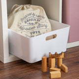 Ordnungsbox - 30x30x15 cm - Ordnungskorb - Regalorganizer - Wandregal Box für Würfelregal Ordnungssytem