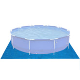 Poolunterlage für runde Frame Pool D-305cm - 110g/qm PE - Wasserdicht - Bodenfolie Unterlagen Schutz Bodenschutzplane Unterlegplane Bodenplane - Stahlrahmenpool Pool Swimmingpool Poolzubehör