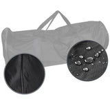 Aufbewahrungstasche für Zelte - 110 x D-40 cm - Transport Tasche - Zelt Tragetasche schwarz - 300D Polyester - Wasserabweisend