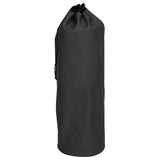 Aufbewahrungstasche für Isomatten - 70 x D-20 cm - Transport Tasche Sack mit Kordelzug Tragetasche - schwarz - 300D Polyester - Wasserabweisend