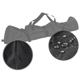 Aufbewahrungstasche für Zeltstangen - 110 x D-20cm - Transport Tasche - Tragetasche schwarz - 300D Polyester - Wasserabweisend - mit Zugriemen