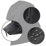 Radabdeckung für 15-16 Zoll Reifen - Rad Schutzhülle - schwarz - 300D Polyester wasserabweisend - für Auto Wohnwagen Wohnmobil