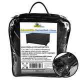 Schutzhülle für rechteckigen Gartentisch - 170 x 100 x 71 - schwarz - 600D Polyester wasserdicht - Abdeckung Tisch