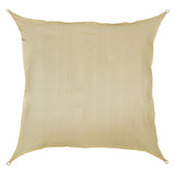 Sonnensegel 2x2 quadratisch - sandfarben - Sonnenschutz atmungsaktiv - UV-Schutz Garten Terasse Camping