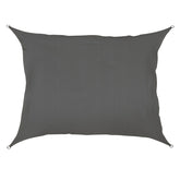 Sonnensegel 3x4 rechteckig - grau - Sonnenschutz atmungsaktiv - UV-Schutz Garten Terasse Camping