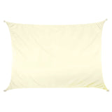 Sonnensegel 2x3 rechteckig - creme - Sonnenschutz wasserabweisend - UV-Schutz Garten Terasse Camping