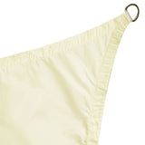 Sonnensegel 2x3 rechteckig - creme - Sonnenschutz wasserabweisend - UV-Schutz Garten Terasse Camping