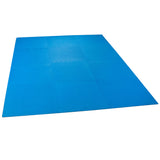 Poolunterlegmatte blau 50x5x0,5 cm EVA - Stecksystem Puzzelmatte Fitness Sportmatte Trainingsmatte