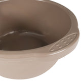 Schüssel 9 Liter rund D-35x15 cm Braun - Haushaltsschüssel Waschschüssel Universal Küchenschüssel Spülschüssel Kunststoff Fußbad Pflege - nestbar