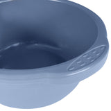 Schüssel 9 Liter rund D-35x15 cm Blau - Haushaltsschüssel Waschschüssel Universal Küchenschüssel Spülschüssel Kunststoff Fußbad Pflege - nestbar