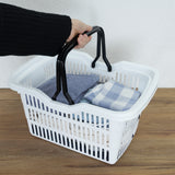 Tragekorb mit 2 Henkeln 20 Liter 44x32x23 cm Einkaufskorb Transportkorb Kunststoff Korb