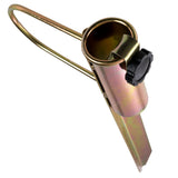 Erdspieß Sonnenschirmhalter 46 cm lang - Stahl Anker - Rasendorn Bodenanker für Schirme, Wäschespinne, Zaunpfosten