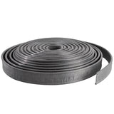 Doppelkederband - Meterware Kederband Ø4/6mm Bandbreite 4 cm Adapter für Wohnwagen Wohnmobil Caravan | Zeltkeder Vorzelt - Keder Verbindung - robust und biegsam - grau - Dualkeder Textilmantel