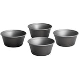 Runde kleine Backförmchen Ø9x4,5 cm für die Heissluftfriteuse Air Fryer - klein Zubehör Einsatz Muffinförmchen Stahlblech antihaftbeschichtet bis 230°C Backform