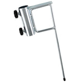 Erdspieß Sonnenschirmhalter 45 cm lang - Mastdurchmesser bis 42 mm - 2 Feststellschrauben Stahl Anker - Rasendorn Bodenanker für Schirme, Wäschespinne, Zaunpfosten