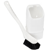 Campingtoiletten-Bürste 24cm mit Halter Klobürste WC klein Toilettenbürste für Chemietoiletten Camping Boot Toilette Reinigung Zubehör Outdoor WC Garnitur Set Reisemobil Badezimmer