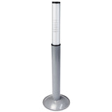 Aluminium Stützlastwaage 50-100kg mit Metallfuß - Deichselwaage Stützwaage Anhängerwaage Waage für Anhänger Trailer Wohnwagen