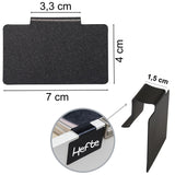 Ordnungsbox - 30x10x10cm - 2 Liter - mit Beschriftungsclip Ordnungskorb Schubladenorganizer Organizerbox Ordnungssystem