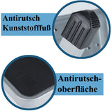 Caravan Klappbare Trittleiter 2 Stufen Leiter 51x58x40 cm aus Stahl bis zu 150kg belastbar mit Anti-Rutsch-Trittfläche Einstiegshilfe Faltbar Wohnwagen Wohnmobil Klapptritt Doppelstufe