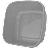 Melamin Geschirr für 4 Personen in Rot Granit-Optik 13 Teile - mit Waschschüssel mit je 4 großen Teller, 4 Dessertteller, 4 Schälchen - sehr robust dickwandig - farbecht - modernes Design - leicht