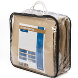 Bocamp Schattentuch Dreieck 3,6x3,6 Meter Grau, aus langlebigem HDPE