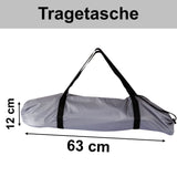 Fenster Markise Wohnmobil 180x75cm mit Keder und Saugnäpfen Sonnensegel Vordach Vorzelt Fenstermarkise Regenplane Sonnenschutz für Wohnwagen Wasserabweisend 1500mm UV Schutz Grau Camping Zubehör