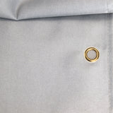 Bodenschürze Wohnwagenschürze 400x60 cm - Grau - Windschutz für Vorzelt Windblende Wagenschürze Camping Zubehör winddicht Windschürze Windfang Wohnwagen Wohnmobil Womo aus Polyester mit Keder