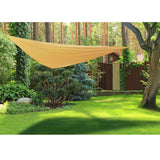 Sonnensegel 3x3x3 m aus Poyester in dreieckiger Form