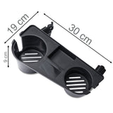 Seitentisch für Campingstuhl Getränkeablage Seitenablage Tassenhalter für Stuhl Klappstuhl Beistelltisch Stuhl Seitentablett Stuhltablett Stuhlarmtisch