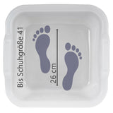 Schüssel 11 Liter quadratisch 34x33x16 cm weiß - Lebensmittelecht aus LDPE-Kunststoff Haushaltsschüssel Waschschüssel Universal Küchenschüssel Spülschüssel Kunststoff Fußbad Pflege - nestbar