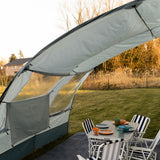 Vordach 300x260x245-260 für Wohnwagen Wohmobil Vorzelt Camping Fiberglas Gestänge Reisevorzelt Busvorzelt 5000mm Wasserfest