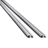 2x Kederschiene je 1,2 Meter Ø8mm Kederleiste - Kunststoff Leiste für Wohnwagen Wohnmobil Reisemobil - Vorzeltschiene Zuschneidbar