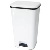 Mülleimer Treteimer 37 Liter eckig 30x33x59cm Kunststoff - Pedal zum Öffnen und Schliessen - Küche Pedaleimer Papierkorb Eimer Abfalleimer Abfallbehälter Mülltonne Müll Mistkübel