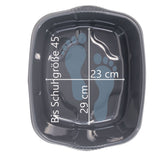 Schüssel rechteckig - 12 Liter - 32x39 cm - Waschschüssel Spülschüssel Wasserschüssel Lebensmittelecht Kunststoff Spüle Haushaltsschüssel Universal Küchenschüssel Pflege nestbar