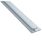 Alu Kederschiene - 1,2 Meter - Kederleiste - Neigung 45° - Ø10mm (passend für 7-9mm Keder) - Aluminium Kederprofil Leiste für Wohnwagen Wohnmobil Vorzelt Sonnensegel Schürzenleiste Vorzeltschiene