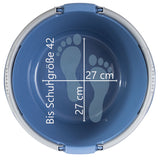 3x runde Schüsseln mit Tragegriff 16 Liter - Waschschüssel Spülschüssel 40 x 40 cm Aufbewahrung