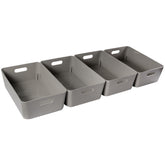 Unterbett Schubladen Organizer Set - 12 cm hoch - passend für Bettkasten 40x100 cm - Bett Aufbewahrung