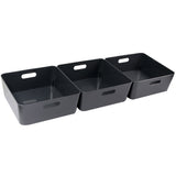 Unterbett Schubladen Organizer Set - 12 cm hoch passend für Bettkasten 30x90cm - Bett Aufbewahrung