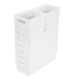 Schubladen Ordnungssystem - 12 Teile - 60x40x6 cm - 2 Größen - Aufbewahrungsbox - Organizer