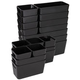 Schubladen Organizer 22 Teile Set - 90x40x10 cm - in 3 Größen - Schubladeneinsatz