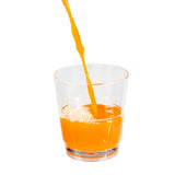 4x Camping Glas - 325 ml - stapelbar - klar - Gläser Set - Party Trinkgläser Kunststoff