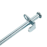 10 Stück Stahl Felsnagel 30 cm - rundes Profil Ø9mm - Hering Zelthering harter Boden Zeltnagel Zeltpflock Erdspieß Camping Zubehör Outdoor Set