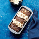 Rechteckige Backform 22,5x10,5x5,5 cm für die Heissluftfriteuse Air Fryer - klein eckig Zubehör Einsatz Stahlblech antihaftbeschichtet bis 230°C Backform