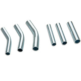 Fiberglas Zeltstange Reparatur-Set 3 Fiberglas-Segmente Ø12,5/11/9,5 mm 65 cm - mit Gummizug und Einfädelhilfe Hülsen Zeltgestänge Zeltstangen - Ersatzstangen für Zelte Kürzbar