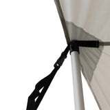 Sonnensegel 250x240 mit Seitenwand für Wohnwagen Wohmobil Vorzelt Camping Gestänge Sonnenschutz Reisevorzelt Busvorzelt 5000mm Wasserfest